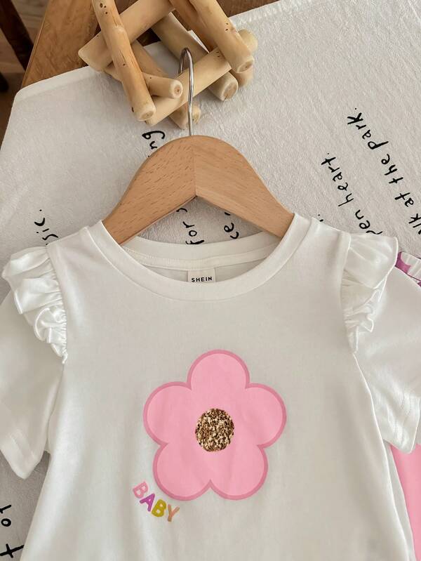 Conjunto de 2 piezas para bebé niña