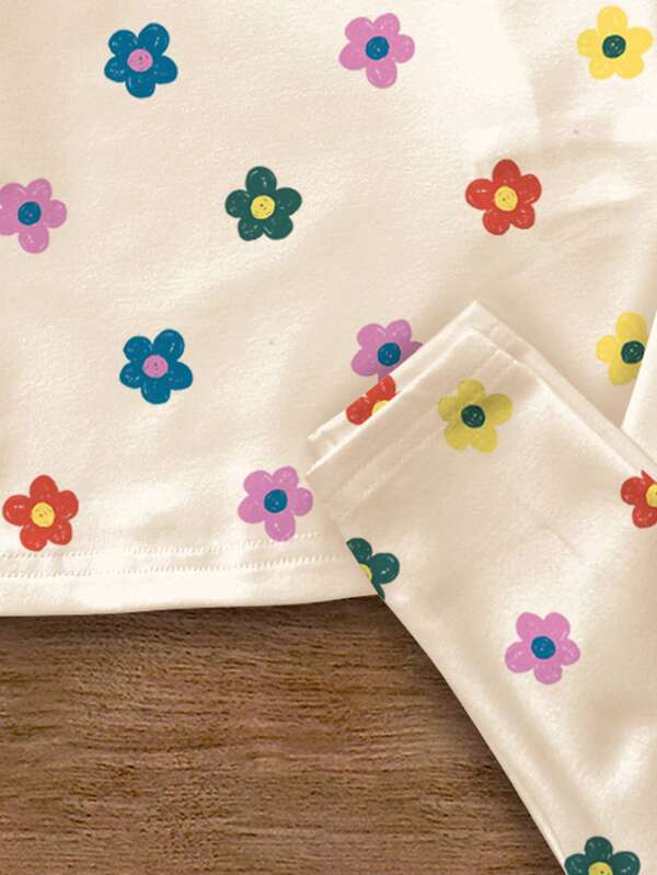 Conjunto de 2 piezas para bebé y niñas pequeñas, sweater y mono