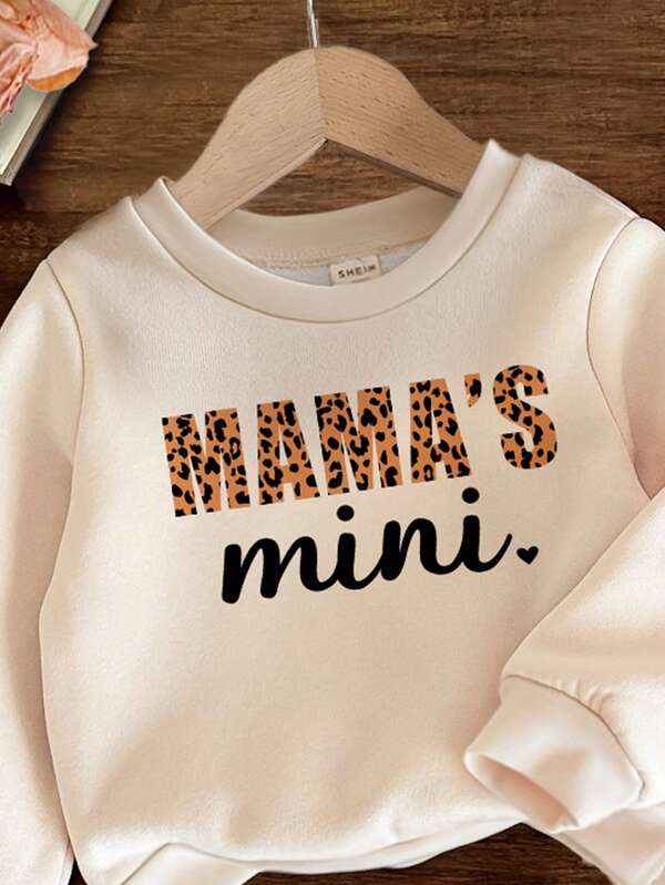 Conjunto de 2 piezas para bebé y niñas pequeñas, sweater y pantalón
