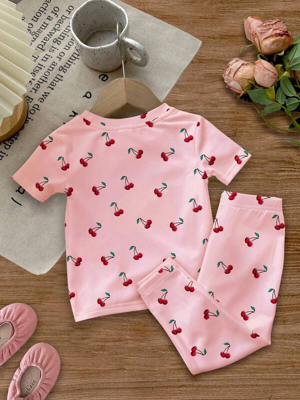 Conjunto de 2 piezas para bebé y niñas pequeñas, franela y leggins