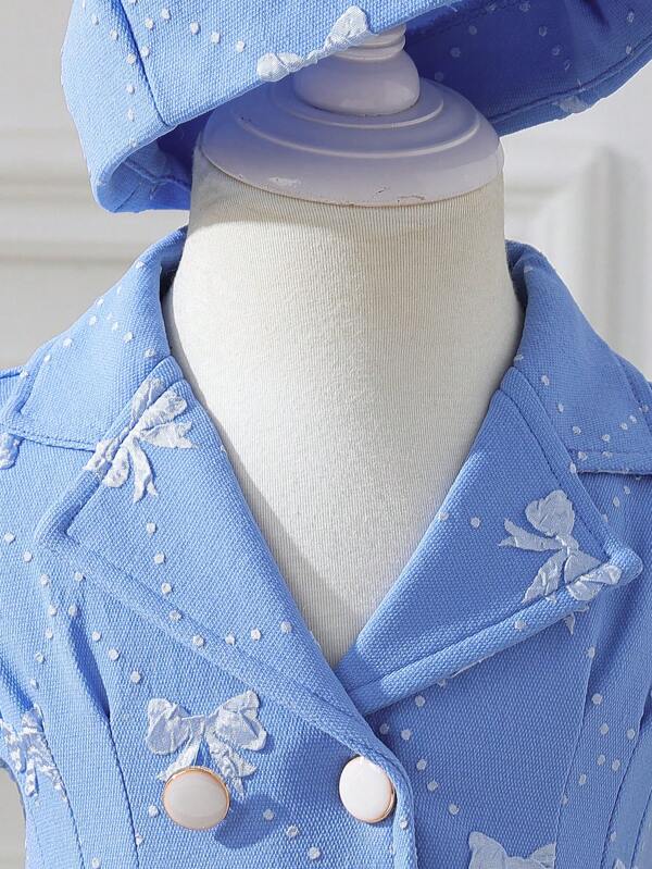 Vestido con boina para bebé y niñas pequeñas