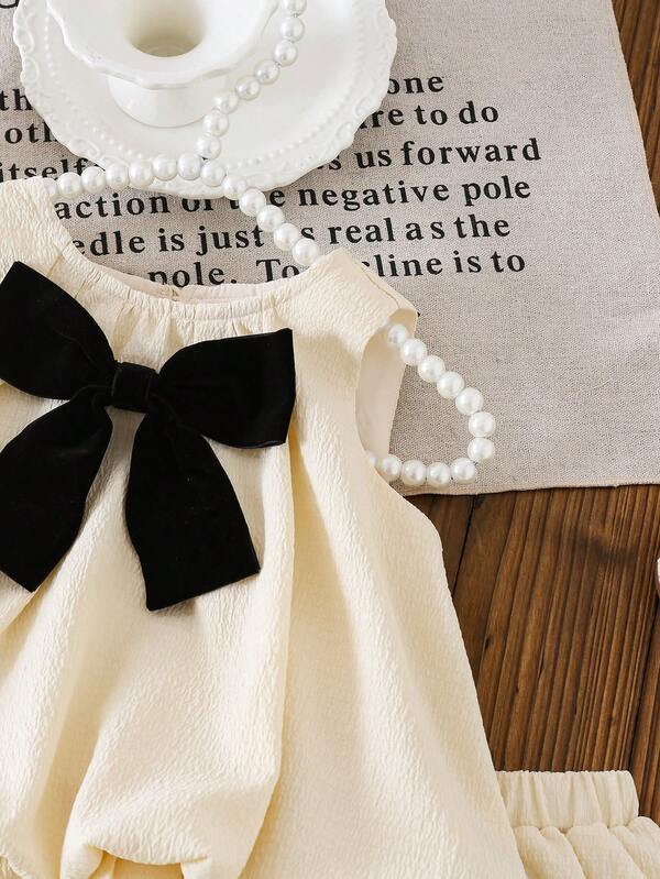Conjunto de 2 piezas para bebé y niñas pequeñas,