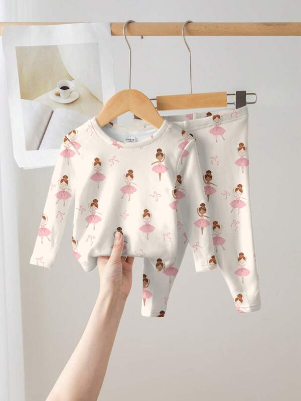 Conjunto de 2 piezas para bebé y niñas pequeñas, sweater y mono