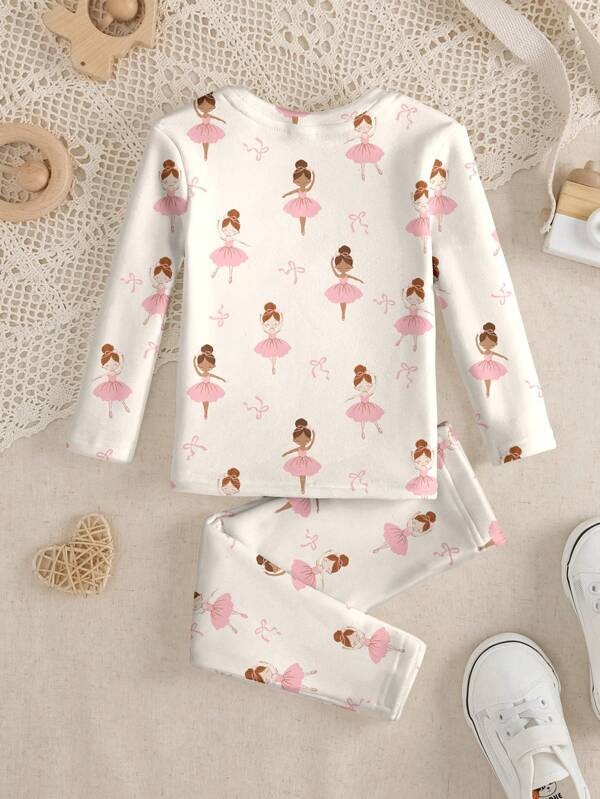Conjunto de 2 piezas para bebé y niñas pequeñas, sweater y mono