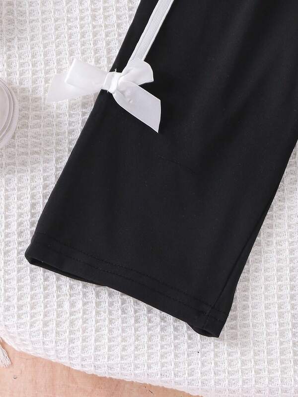 Conjunto de 2 piezas para bebé y niñas pequeñas, franela y mono