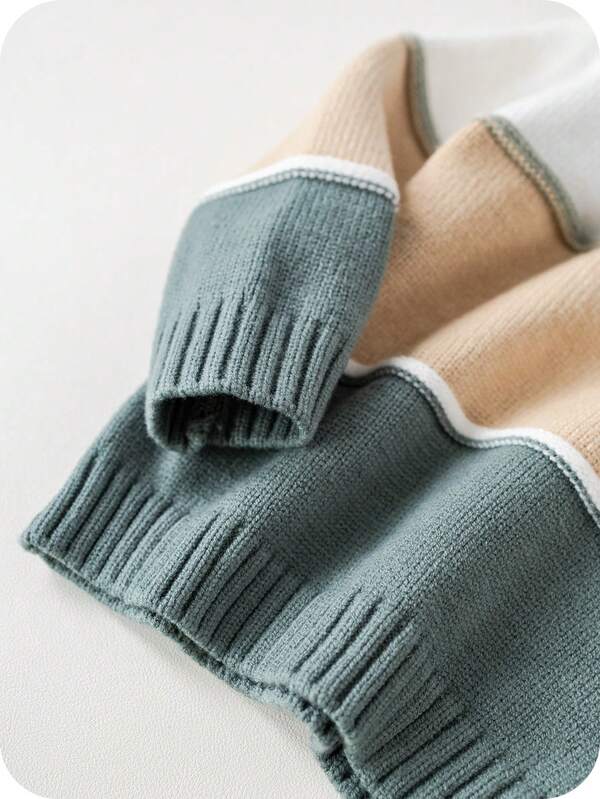 Conjunto de 2 piezas para bebé y niños pequeños, sweater y mono