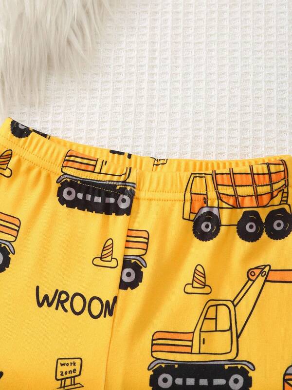 Conjunto de 2 piezas para niños pequeños, franela y mono
