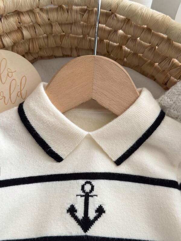 Mameluco marinero para bebé y niño pequeño