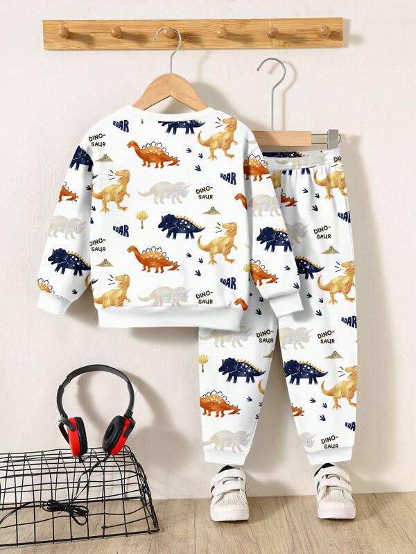Conjunto de 2 piezas para bebé y niños pequeños, sweater y joggers
