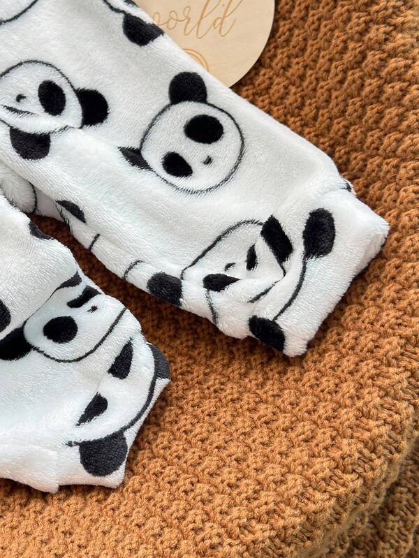 Mameluco de oso panda para bebé y niños pequeños