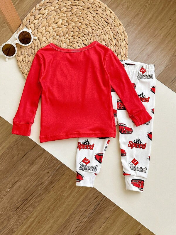 Conjunto de 2 piezas para bebé y niños pequeños, sweater y mono