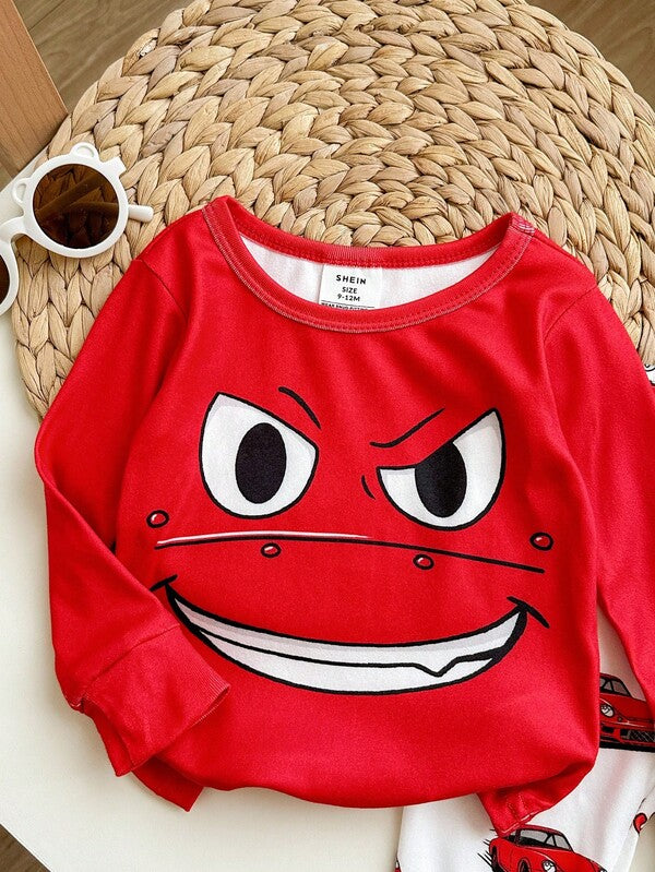 Conjunto de 2 piezas para bebé y niños pequeños, sweater y mono