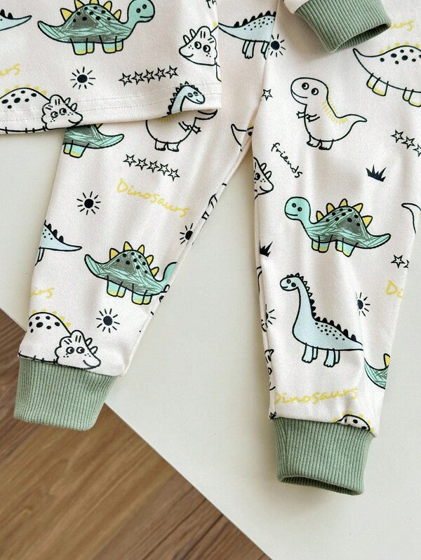 Conjunto de 2 piezas para bebé y niños pequeños, sweater y mono