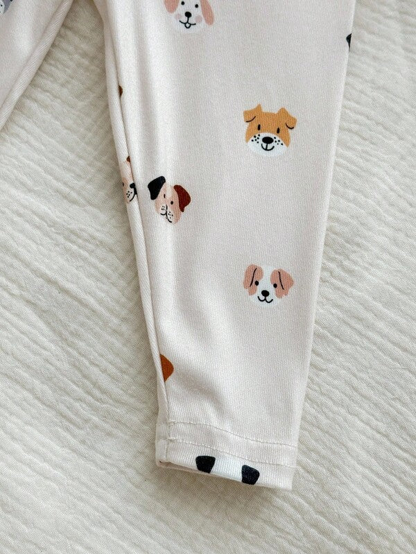 Conjunto de 2 piezas para bebé y niños pequeños, sweater y mono