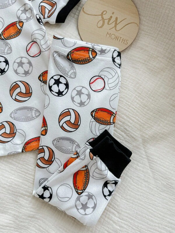 Conjunto de 2 piezas para bebé y niños pequeños, franela y mono