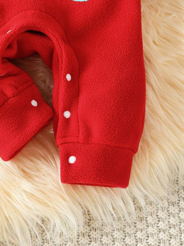 Pijama mameluco navideña unisex con calcetines