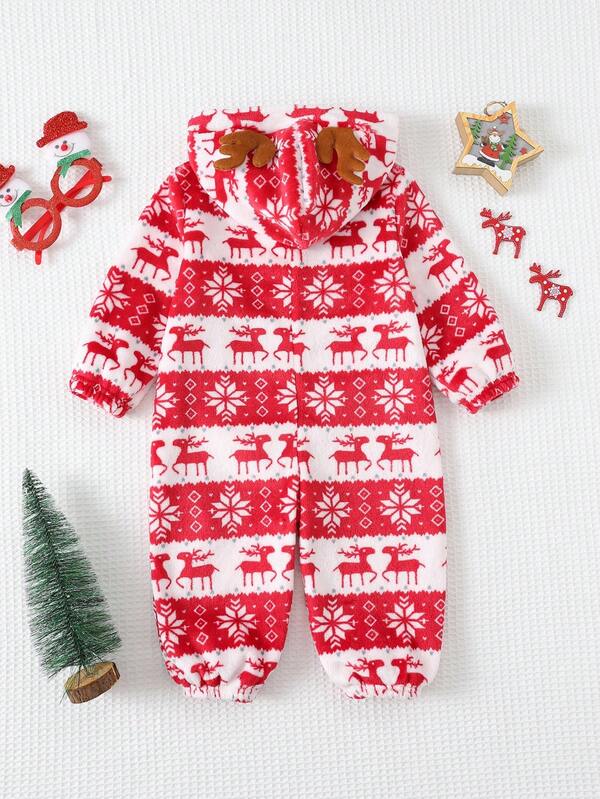 Pijama mameluco navideña unisex