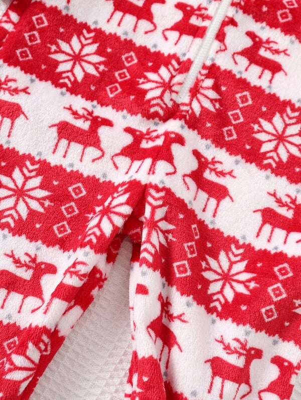 Pijama mameluco navideña unisex