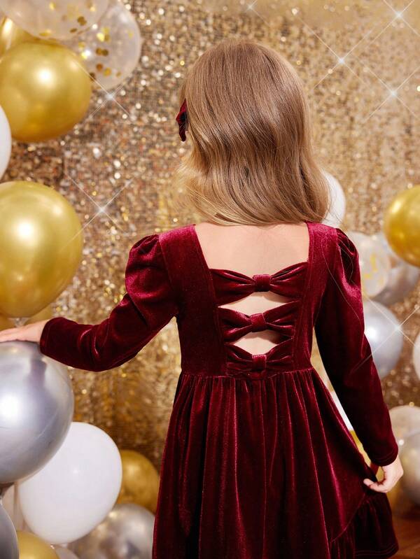 Vestido para niñas pequeñas