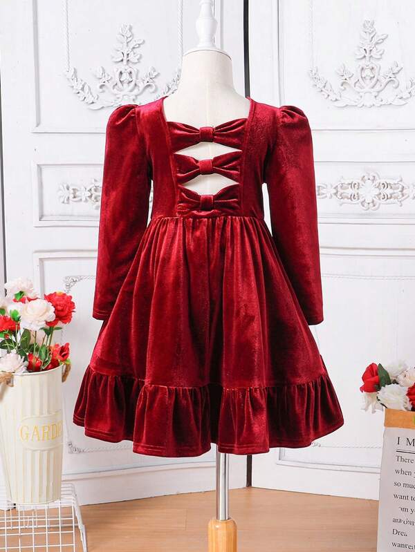 Vestido para niñas pequeñas