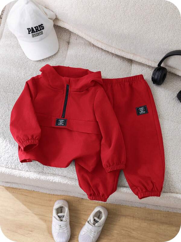 Conjunto de 2 piezas para bebé y niños pequeños, sudadera y joggers