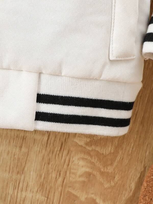 Chaqueta cuello beisbolista para bebé y niño pequeño