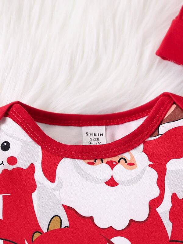 Mameluco pijama navideña unisex