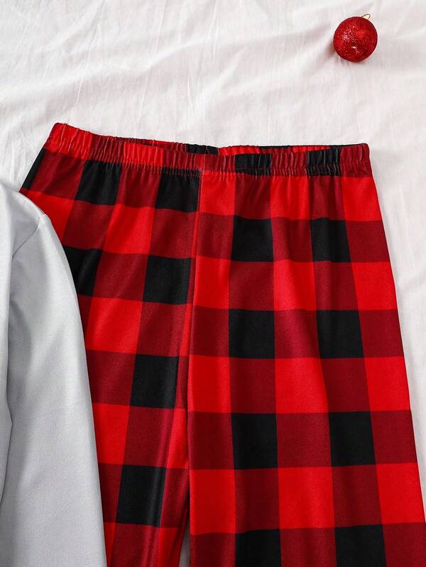 Pijama navideña para niño, 2 piezas