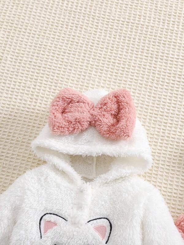 Conjunto de 2 piezas para bebé niña, sweater y joggers