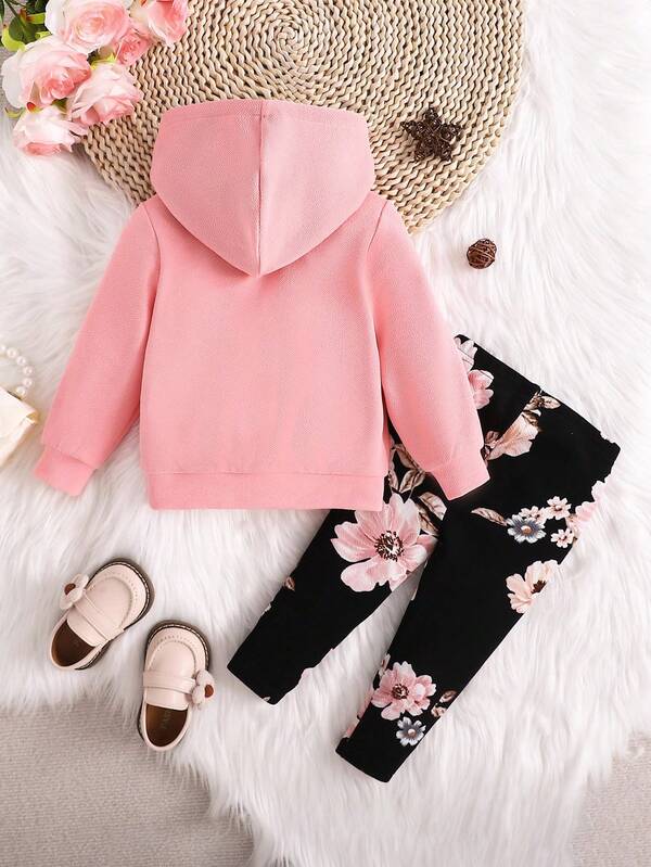 Conjunto de 2 piezas para bebé y niñas pequeñas, sweater y leggins