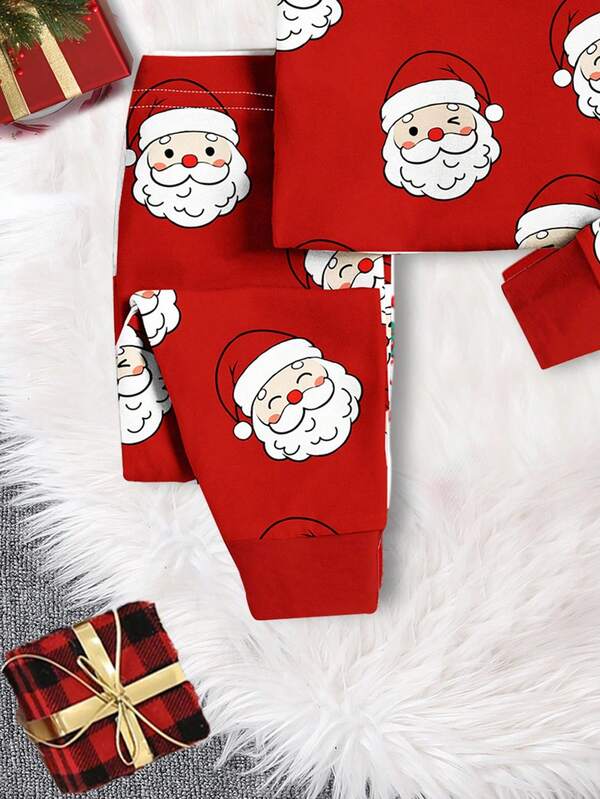 Pijama navideña unisex niños pequeños, 2 piezas
