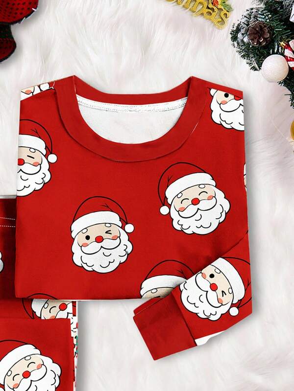 Pijama navideña unisex niños pequeños, 2 piezas