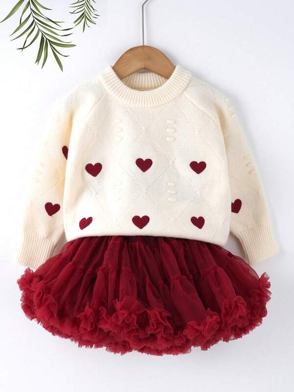 Conjunto de 2 piezas para niñas pequeñas,