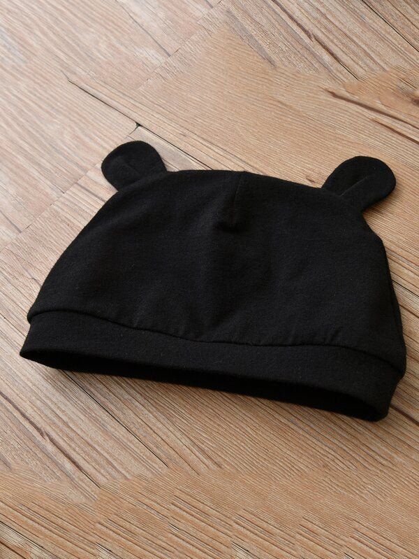 Set de 3 piezas para bebé niño, mameluco y gorro