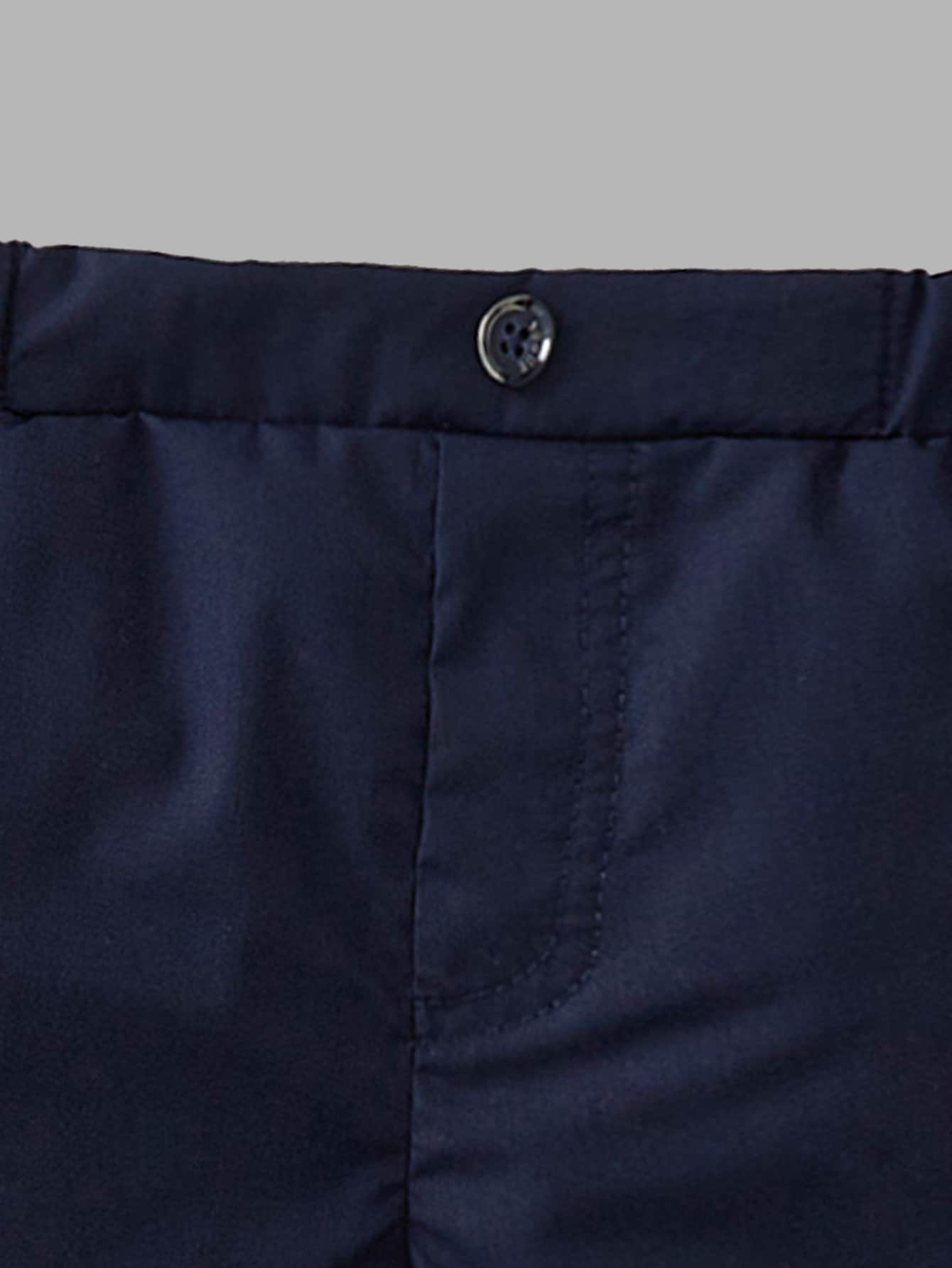 Conjunto de 2 piezas para bebé niño, body y shorts