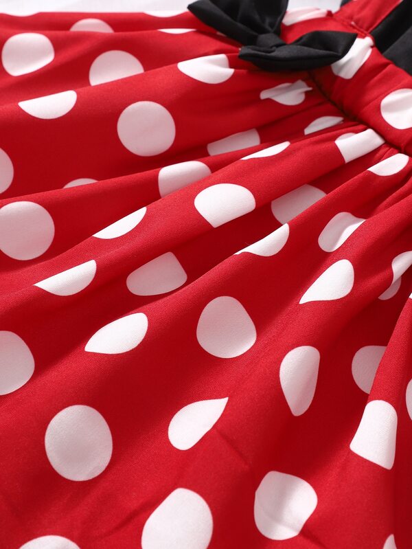 Set de 2 piezas para bebé niñas, vestido y lazo