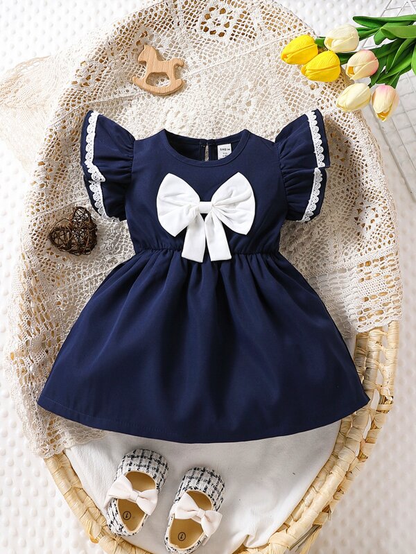 Vestido marinero para bebé niña