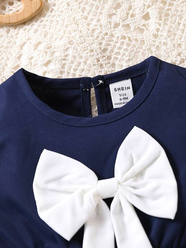 Vestido marinero para bebé niña