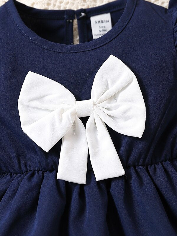 Vestido marinero para bebé niña