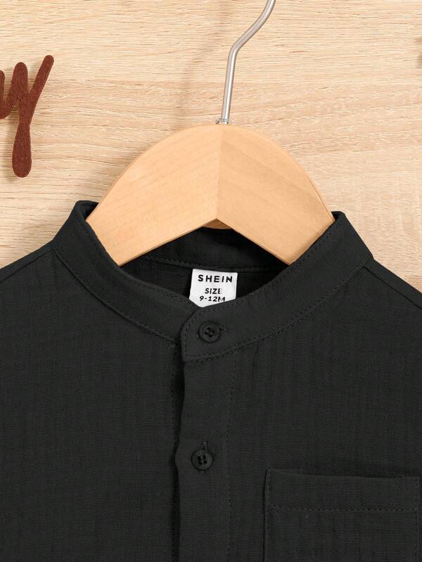 Conjunto de 2 piezas para bebé y niños pequeños, camisa y shorts