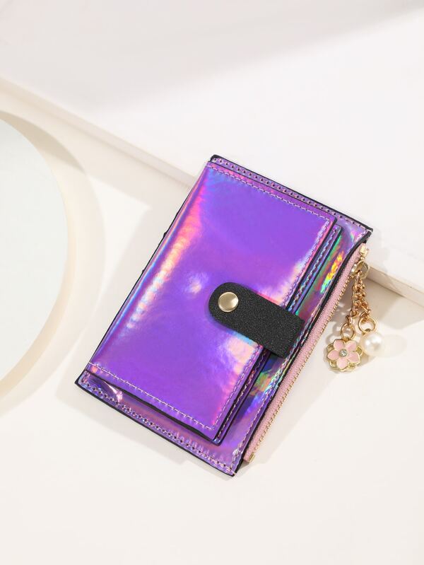 Mini billetera tornasol