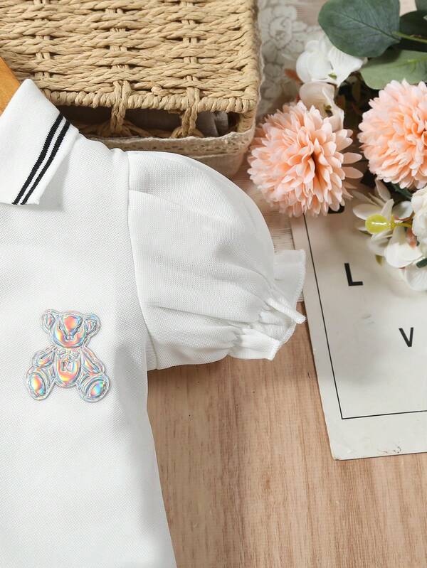 Vestido básico para bebé y niñas pequeñas
