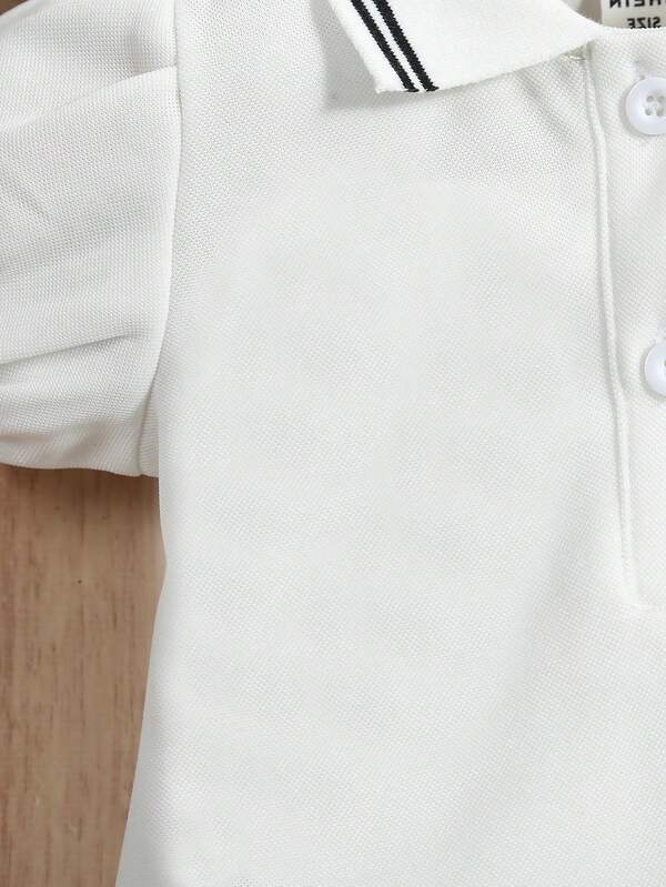 Vestido básico para bebé y niñas pequeñas