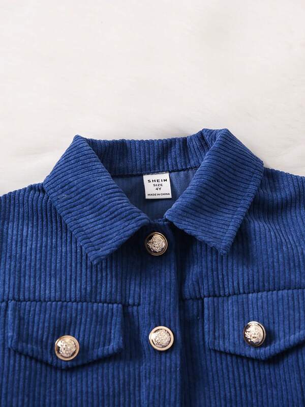 Conjunto de 2 piezas para niñas pequeñas, chaqueta y vestido (incluye cinturón)