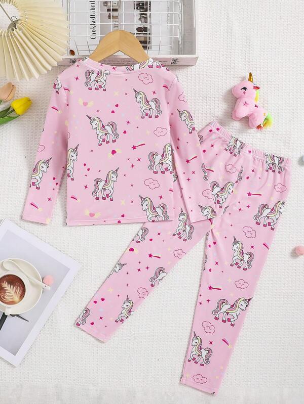 Conjunto de 2 piezas para niñas pequeñas, franela y mono
