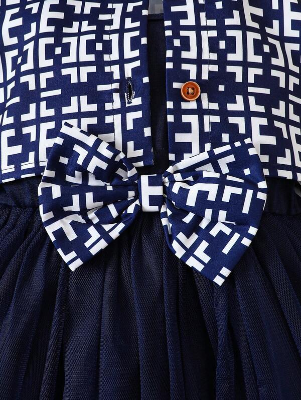 Conjunto de 2 piezas para bebé y niñas pequeñas, chaqueta y vestido