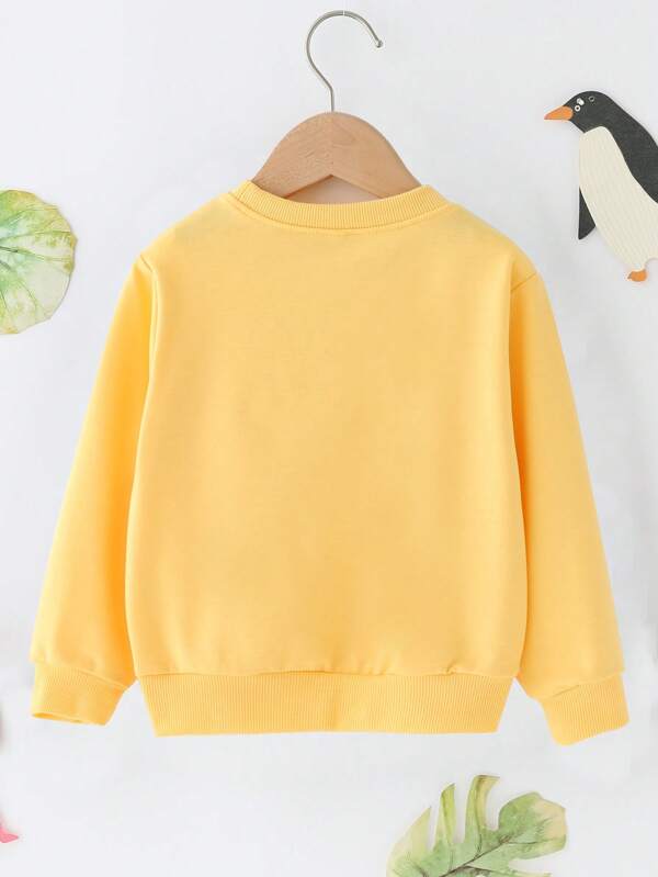 Sudadera de gatita para niña pequeña