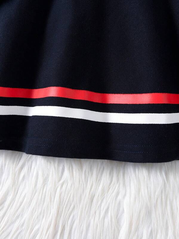 Vestido manga larga para bebé y niñas pequeñas