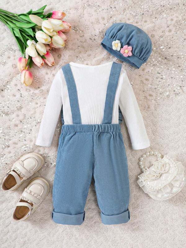 Braga con flores para bebé y niñas pequeñas