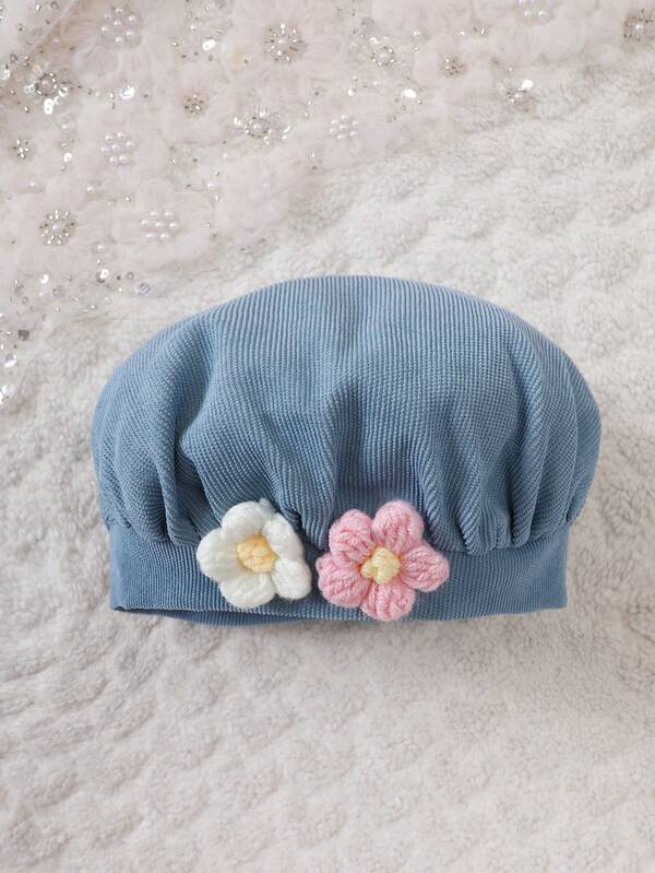Braga con flores para bebé y niñas pequeñas